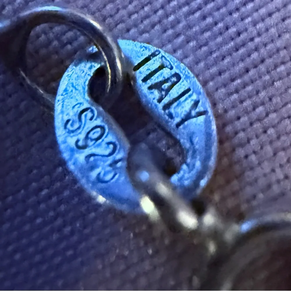 Chic Sterling 925 Silver Beaded 16” Necklace - Picture 5 of 8